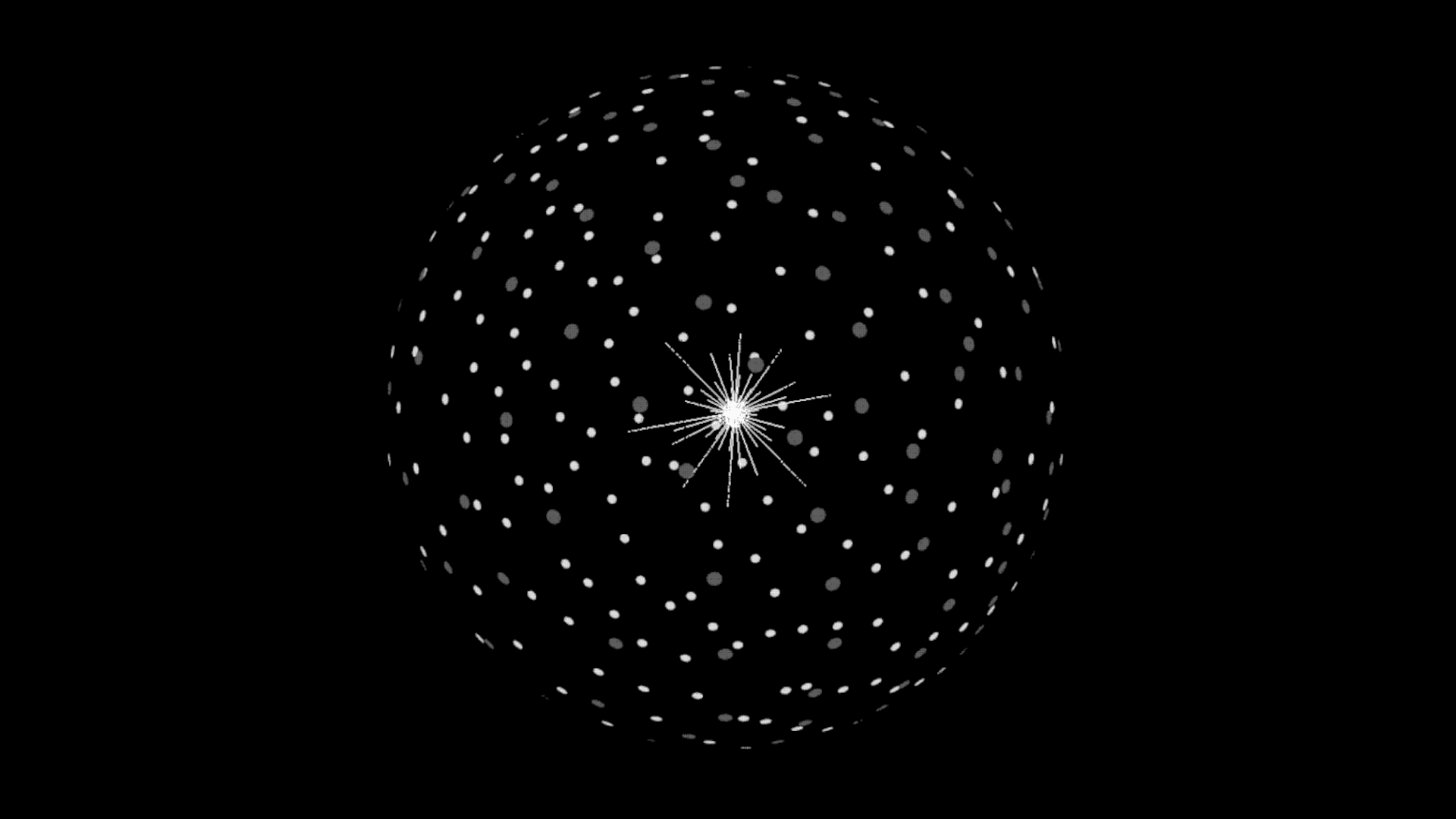 Simple illustration of a Dyson Swarm